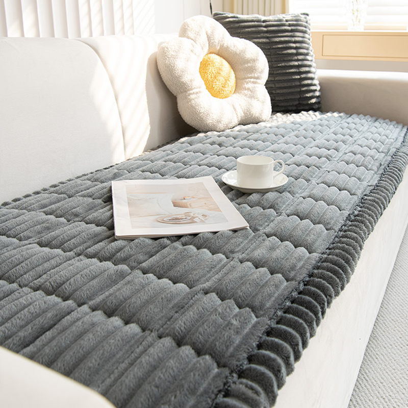 Arenzza quilted corduroy non-slip sofa cushion in a cozy, textured design for comfortable seating and decorative support.