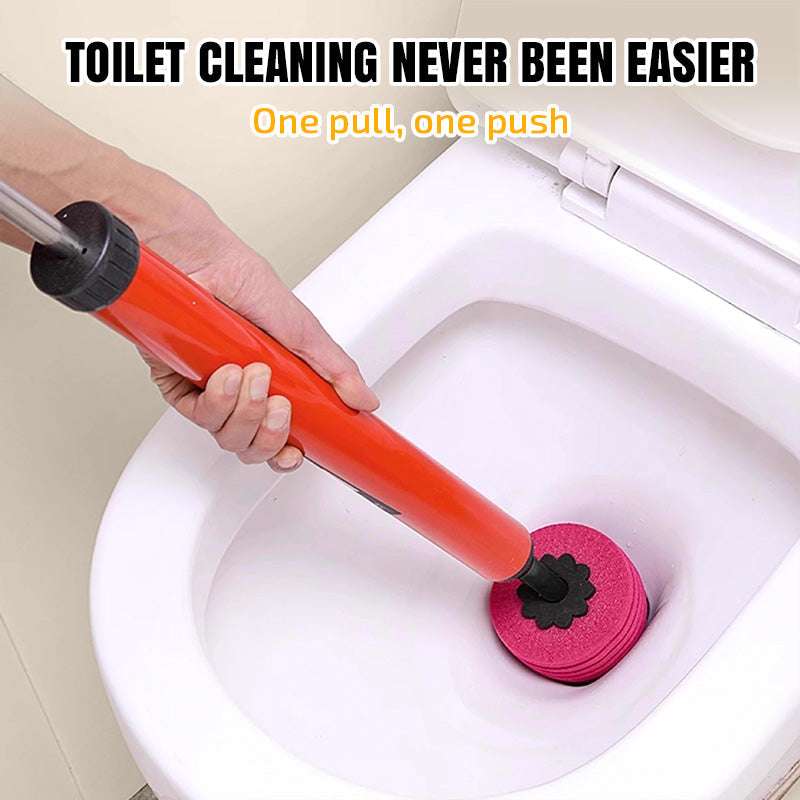 Arenzza household high-pressure toilet unblocker with a nozzle for instant clog removal, no chemicals or mess.
