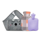 Arenzza plush hot water bottle belt for refilling, soft houseware and kitchen accessory in cozy plush material.