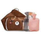 Arenzza plush hot water bottle belt for refilling, soft and cozy houseware and kitchen accessory with plush fabric design.