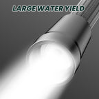 Arenzza upgraded explosion-proof braided shower hose with anti-leak design, showcasing its durable, flexible construction for bathroom use.