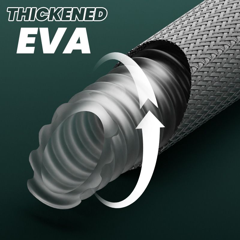 Arenzza upgraded explosion-proof braided shower hose with anti-leak design, flexible and durable for houseware and kitchen use.