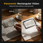 Arenzza folding handheld magnifying glass with built-in light, designed for reading and detailed houseware and kitchen use.