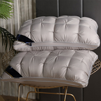 Arenzza washable ergonomic neck pillow with breathable fabric and 3D stitching, designed for comfort and support during travel.