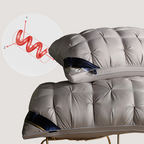 Arenzza washable ergonomic neck pillow with breathable fabric and 3D stitching, designed for comfort and support during travel or relaxation.