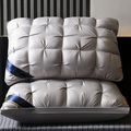 Arenzza washable ergonomic neck pillow with breathable fabric and 3D stitching, designed for comfort and support.