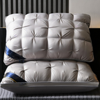 Arenzza washable ergonomic neck pillow with breathable fabric and 3D stitching, designed for comfort and support.