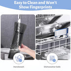 Arenzza Magnetic Silicone Kitchen Rack with hooks and suction cups for organizing utensils and kitchen tools.