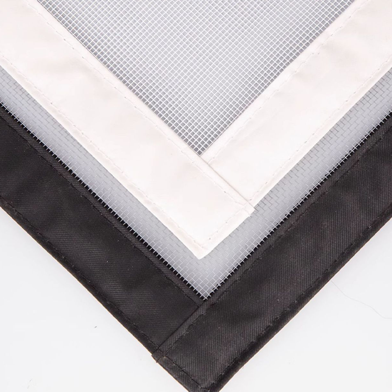 Arenzza high-density mosquito window netting for houseware and kitchen, showing a mesh screen installed on a window for insect protection.