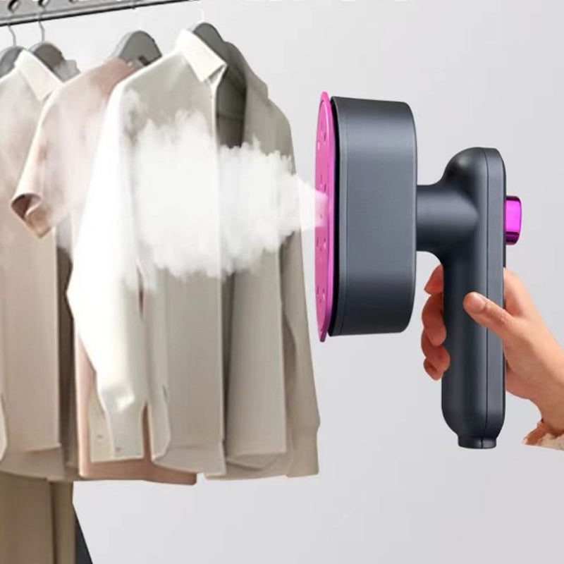 Aarenza portable mini steam iron for houseware and kitchen use, featuring a compact design and water tank in vibrant colors.