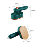 Aarenza portable mini steam iron for houseware and kitchen, shown with compact design and steam nozzle in a home setting.
