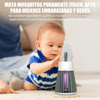 Arenzza portable indoor and outdoor insect killer with fly and mosquito trap, compact houseware and kitchen device in a sleek design.