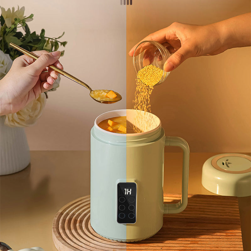 Arenzza multi-function portable electric kettle with digital display, sleek design, and stainless steel body for versatile kitchen use.