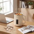 Arenzza multi-function portable electric kettle with a sleek design, featuring a handle, spout, and digital display for easy use.
