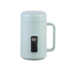 Arenzza multi-function portable electric kettle with digital display, stainless steel body, and ergonomic handle for household use.