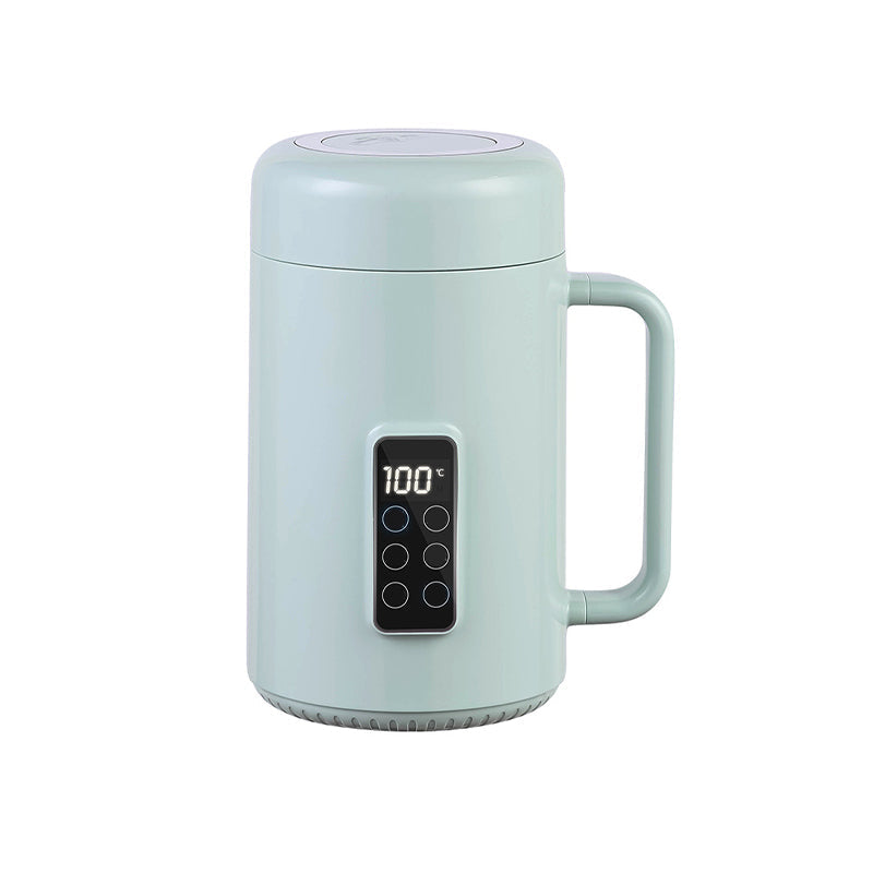 Arenzza multi-function portable electric kettle with digital display, stainless steel body, and ergonomic handle for household use.