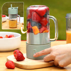 Arenzza small household juicing cup with a clear plastic body and colorful lid, designed for kitchen and houseware use.