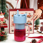 Arenzza small household juicing cup in green, featuring a compact design for easy juicing and kitchen use.