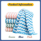 Arenzza microfiber cleaning rag for houseware and kitchen use, soft and absorbent cloth for cleaning surfaces.