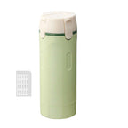 Arenzza 4-in-1 refillable travel dispenser bottles set for liquids, with clear containers and colorful caps, ideal for travel and houseware.