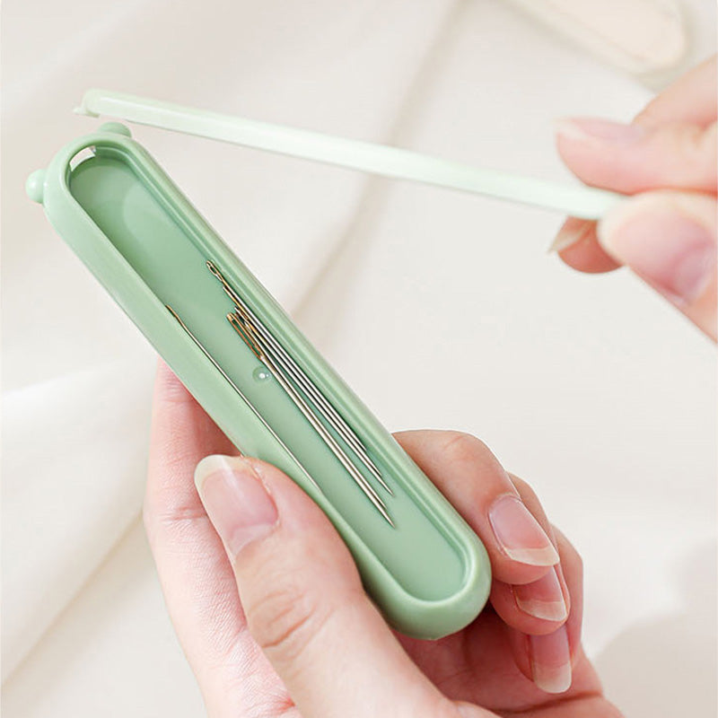 Arenzza 2-in-1 threading and seam-ripping tool for houseware and kitchen use, with ergonomic handle and stainless steel tips.