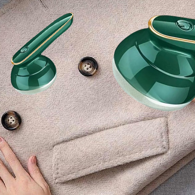 Arenzza rechargeable hairball trimmer with ergonomic handle and stainless steel blade for pet grooming and hair removal.