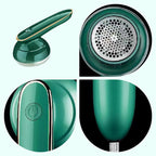 Arenzza rechargeable hairball trimmer for household use, with a sleek design and multiple attachments for fabric and furniture grooming.
