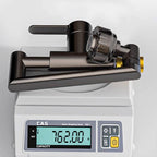 Arenzza hot and cold dual-purpose universal faucet for kitchen and houseware, mounted on a sink with water flowing.