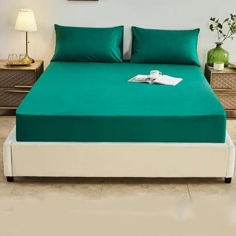 Aarenzza 3-piece soft sheet set for easy and secure fit, in neutral colors, suitable for houseware and kitchen bedding.