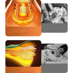Arenzza graphene USB rechargeable hand warmer with dual-sided heating and rapid 1-second heat, designed for winter warmth.