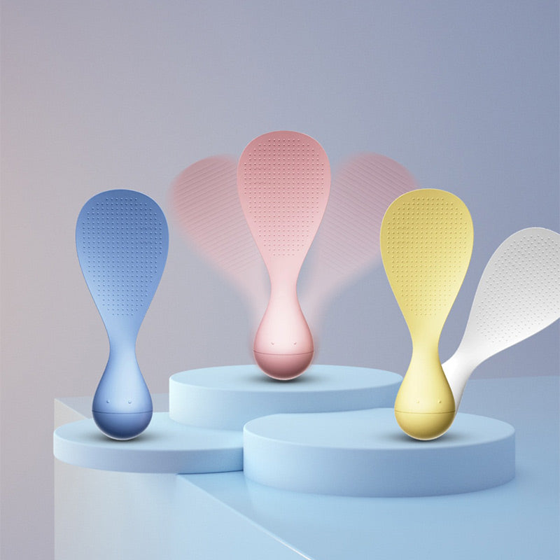 Arenzza household rice spoon tumbler, kitchen tool with ergonomic handle for serving rice, in a clean, modern design.