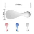 Arenzza household tumbler rice spoon with a sleek design, ideal for kitchen use and serving rice efficiently.