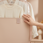 Arenzza dust-proof compression clothing cover and wardrobe organizer bag in clear, lightweight houseware for space-saving storage.