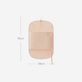 Arenzza dust-proof compression clothing cover in a clear, spacious wardrobe organizer bag for space-saving storage of clothes.