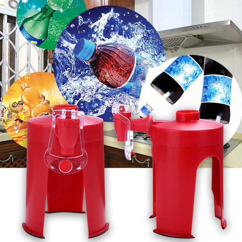 Arenzza handheld carbonated drinks machine for making fizzy beverages at home, compact kitchen houseware appliance.