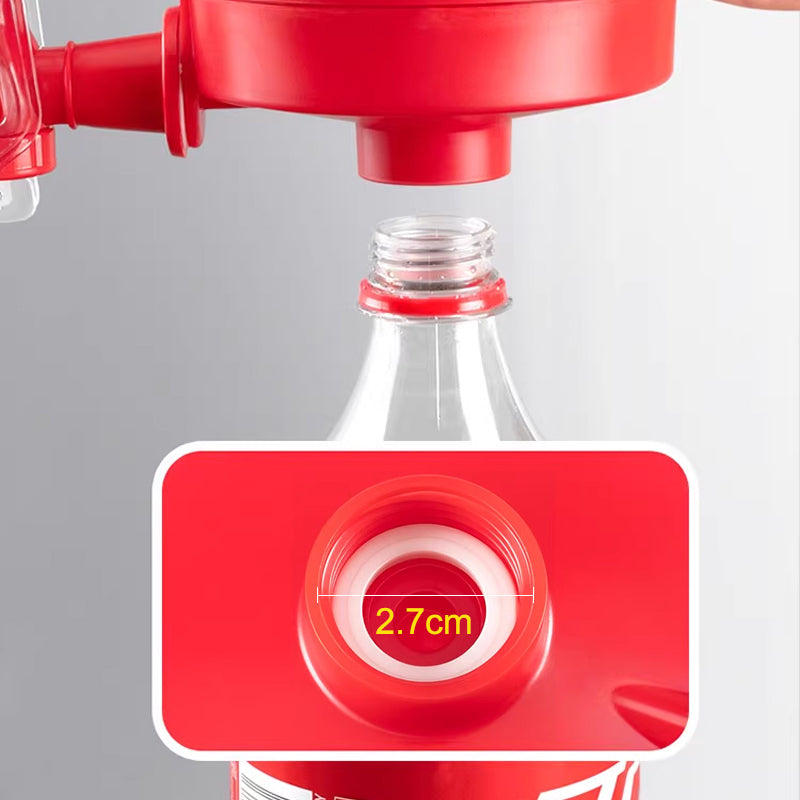 Arenzza handheld carbonated drinks machine for making sparkling beverages at home, with a sleek kitchen appliance design.
