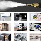 Arenzza 2500W handheld high-temperature pressurized steam cleaner for home and kitchen cleaning tasks.
