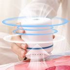 Arenzza space-saving vacuum storage bags for houseware and kitchen, shown filled with clothes and sealed for compact storage.