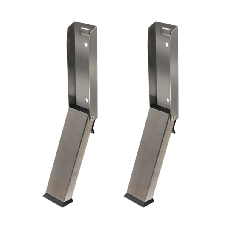 Arenzza magnetic stainless steel door stopper mounted on a door, designed for houseware and kitchen use to prevent door damage.