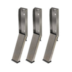 Arenzza magnetic stainless steel door stopper mounted on a door frame, designed for houseware and kitchen use.