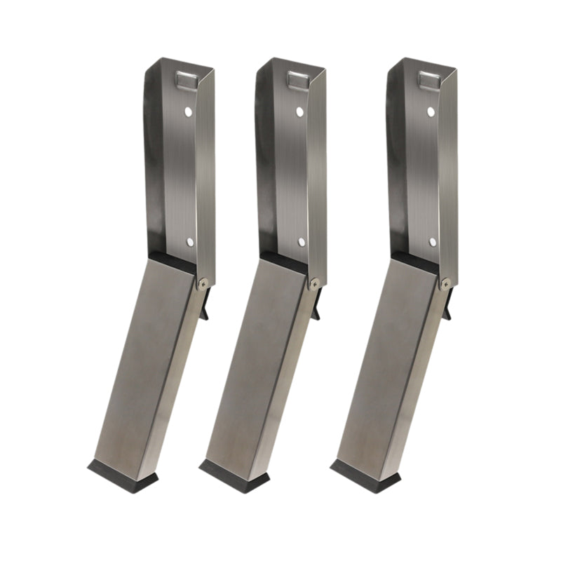 Arenzza magnetic stainless steel door stopper mounted on a door frame, designed for houseware and kitchen use.