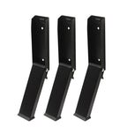 Arenzza magnetic stainless steel door stopper mounted on wall, designed to hold doors open in houseware and kitchen settings.