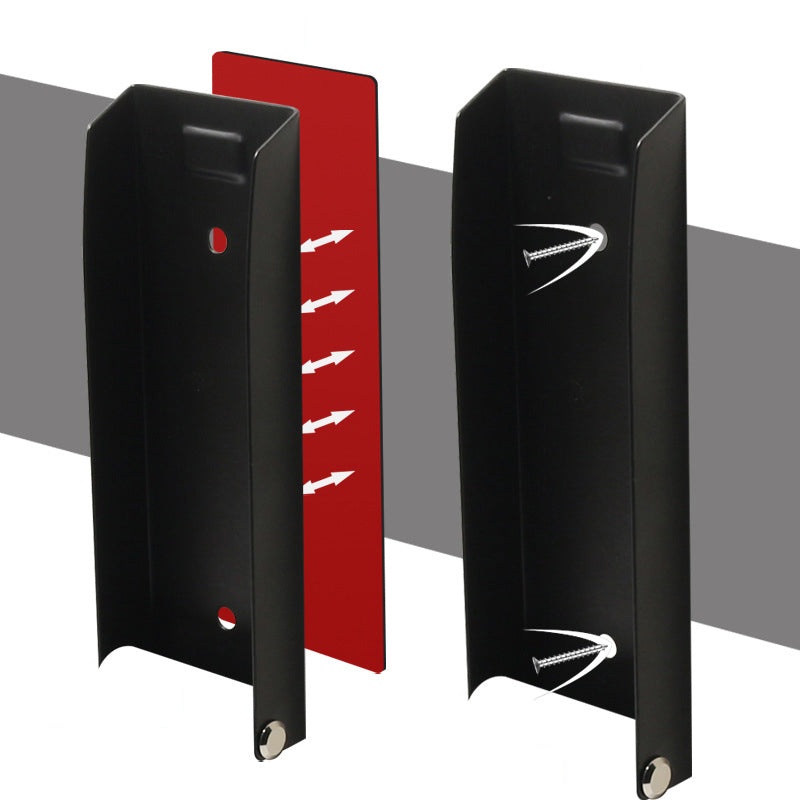 Arenzza magnetic stainless steel door stopper mounted on a wall, designed for houseware and kitchen use to hold doors open securely.