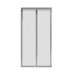 Arenzza heavy-duty magnetic screen door with self-sealing design, pet-friendly mesh, installed on a patio door opening to fresh air.
