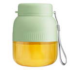 Arenzza portable blender with dual lids and cups, compact houseware and kitchen appliance for smoothies and drinks.