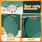 Arenzza antibacterial double-sided standing chopping board with non-slip feet, designed for kitchen food prep and hygiene.