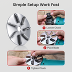 Arenzza labor-saving pig hair remover scraper disc for house and kitchen use, with a circular design and textured surface.