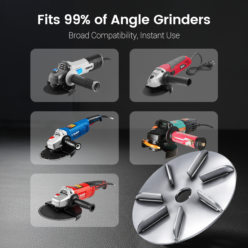 Arenzza labor-saving pig hair remover scraper disc for houseware and kitchen use, with a metal scraping surface and ergonomic handle.
