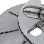 Arenzza labor-saving pig hair remover scraper disc for kitchen and houseware, featuring a durable plastic design with a handle.