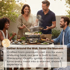 Arenzza windproof alcohol stove with pot for camping and outdoor cooking, compact houseware and kitchen equipment.
